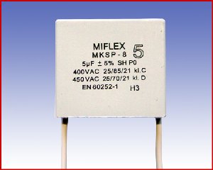 Kondensator silnikowy MKSP-8, 5,0µF