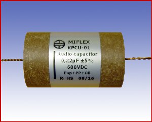 Specjalistyczny kondensator audio KPCU-01 0,22µF