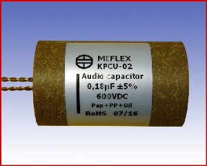Specjalistyczny kondensator audio KPCU-02 0,18µF