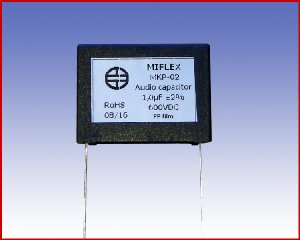 Kondensator audio MKP-02 1,0µF