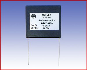 Kondensator audio MKP-01 6,8µF