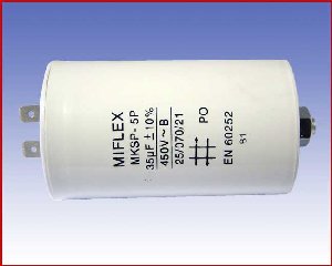 Kondensator rozruchowy MKSP-5P 35µF